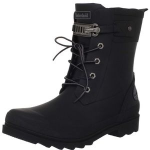 TIMBERLAND Black Womens Wellfleet Wellie 6in